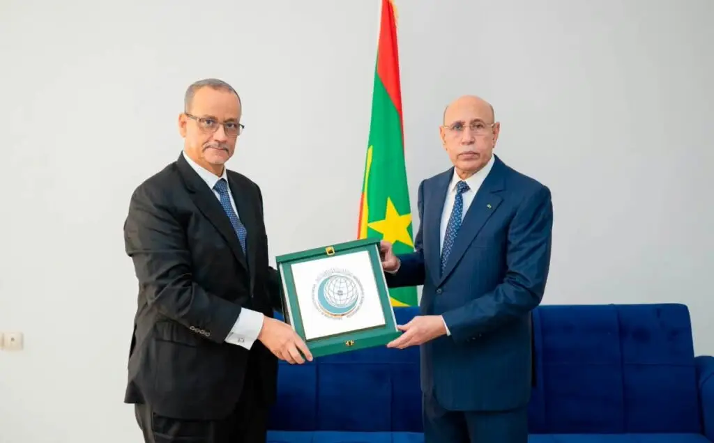 Le president Ghazouani