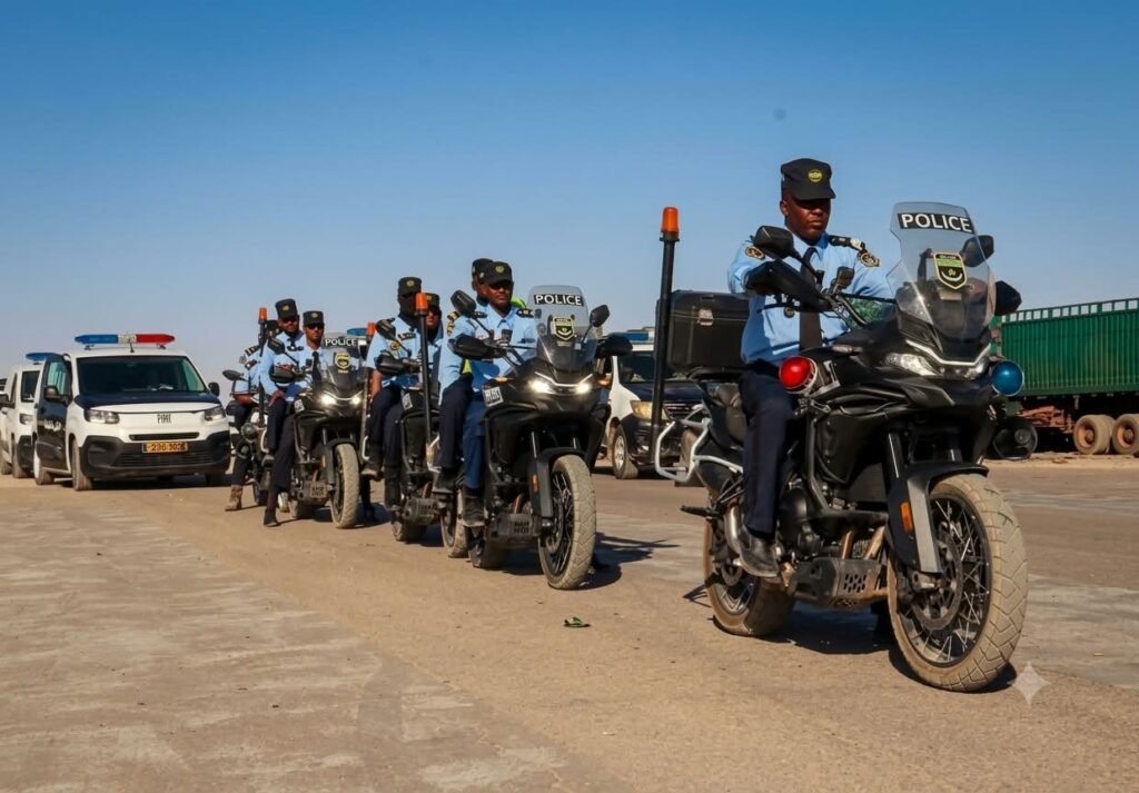 cortège police Mauritanie