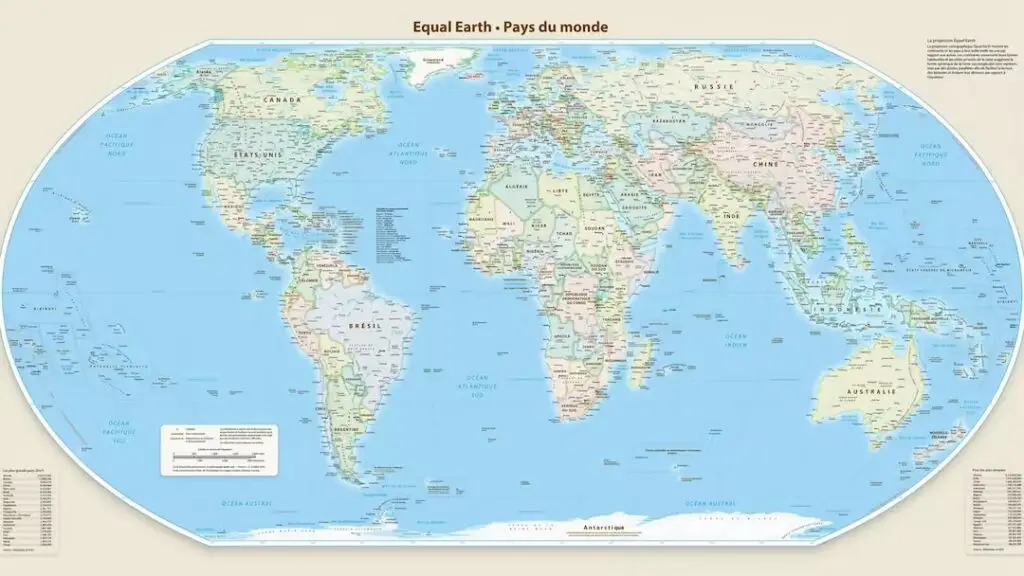 La nouvelle carte du monde