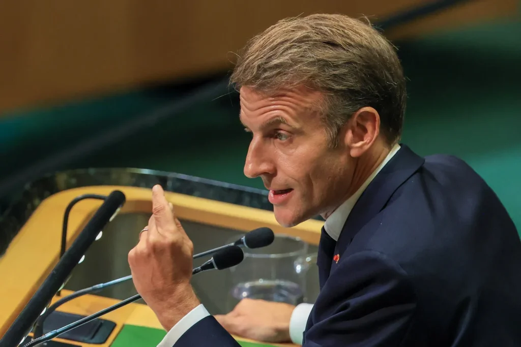 Macron l'assemblée générale de l'ONU